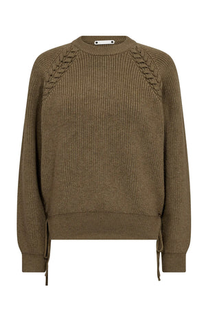 RowCC Braid String Knit 60004-Army - 500081