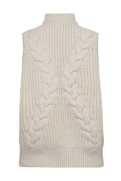 RowCC Cable Knit Top 4021-Ivory - 32242 Thumbnail