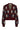 RowCC Check Cardigan 87-Winered - 32212