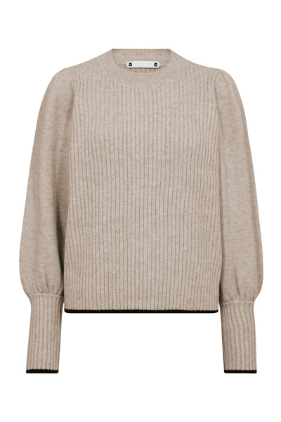 RowCC O-Puff Knit 100-Creme - 32137 Thumbnail