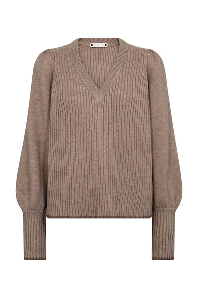 RowCC Puff Rib V-Knit 127-Champagne - 32227 Thumbnail