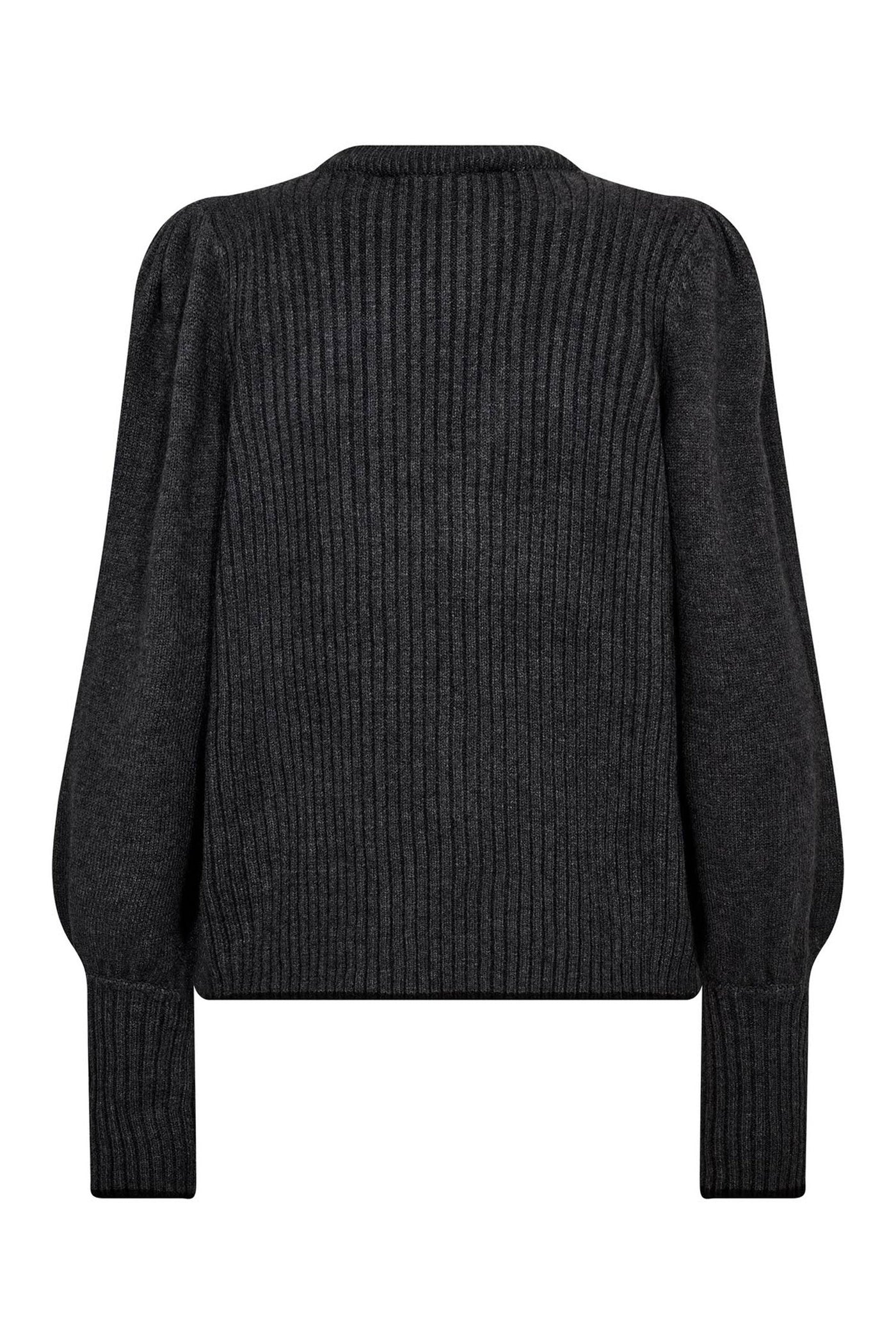 RowCC Puff Rib V-Knit 140-Dark Grey - 32227