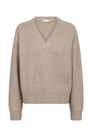 RowCC Rib V-Knit 199-Bone - 32217