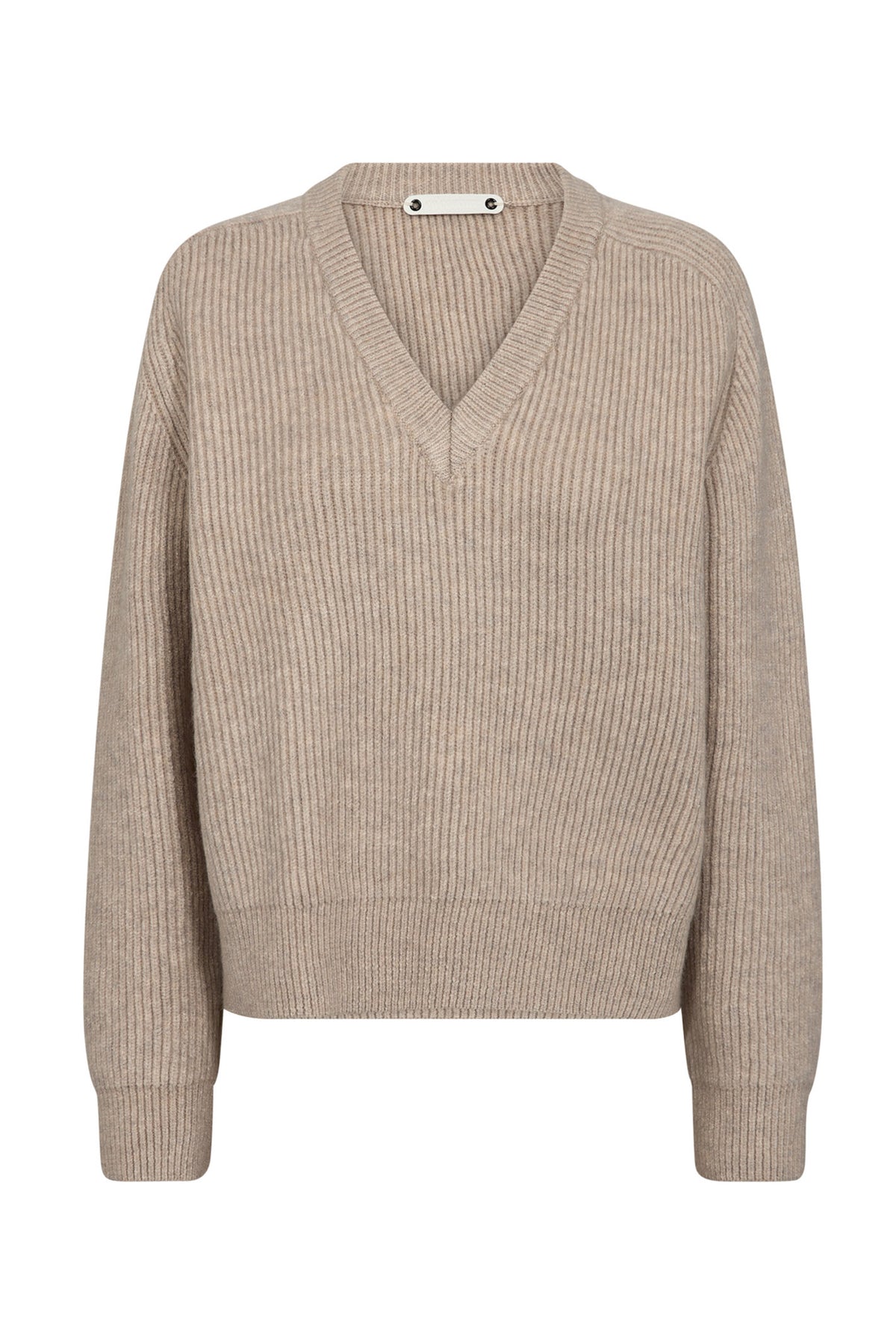 RowCC Rib V-Knit 199-Bone - 32217