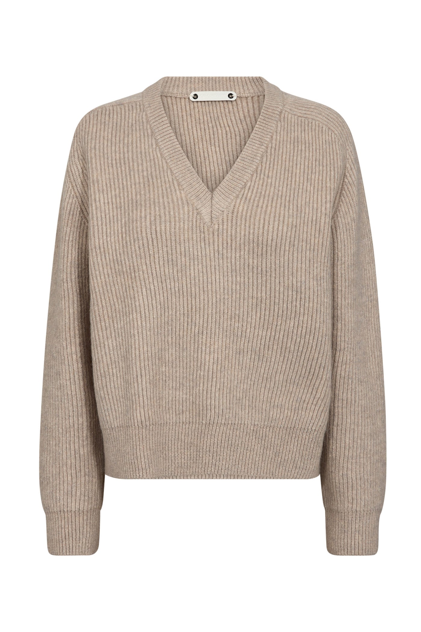 RowCC Rib V-Knit 199-Bone - 32217