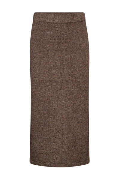 RowCC Slit Skirt 154-Walnut - 34212 Thumbnail