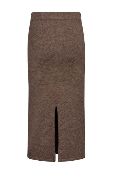 RowCC Slit Skirt 154-Walnut - 34212 Thumbnail