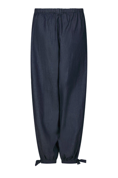 Roxane Balloon Denim Pants Blue - 169312 Thumbnail