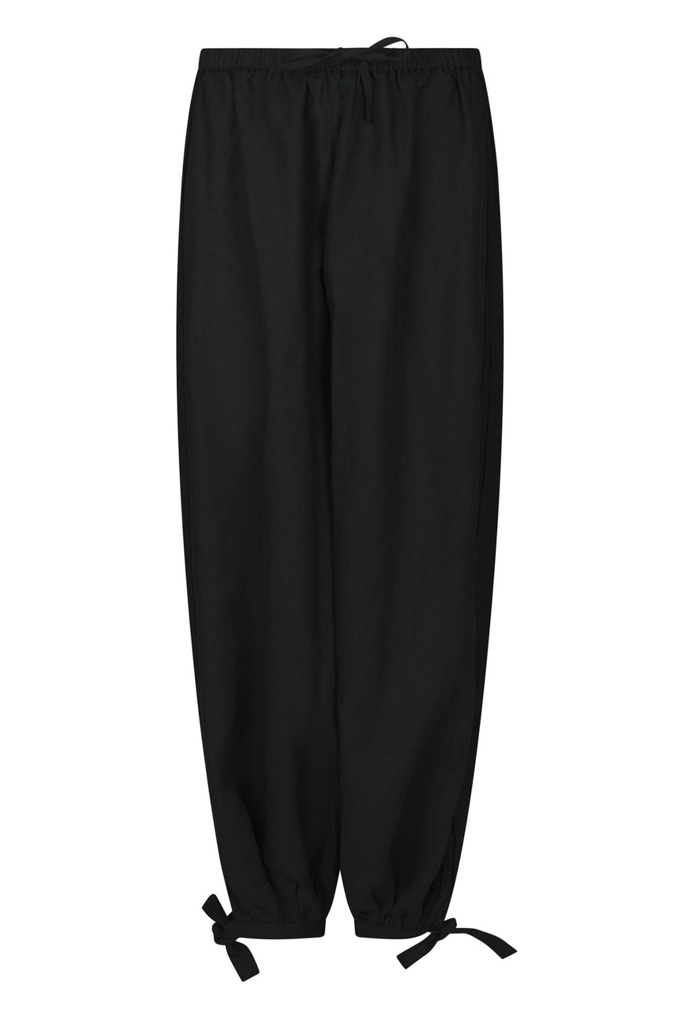 Roxane Balloon Linen Pants Black - 169313