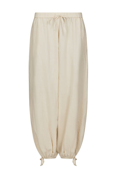 Roxane Balloon Linen Pants SAND - 169313 Thumbnail