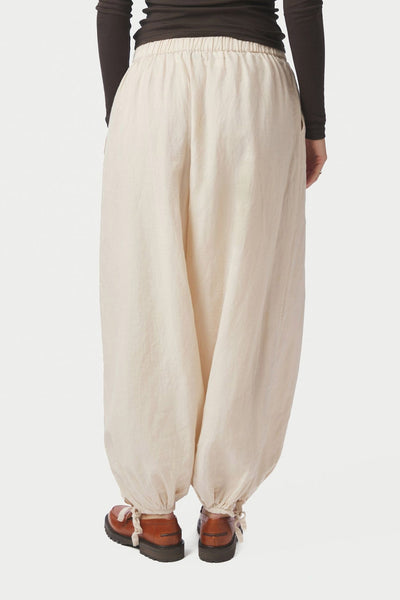 Roxane Balloon Linen Pants SAND - 169313 Thumbnail