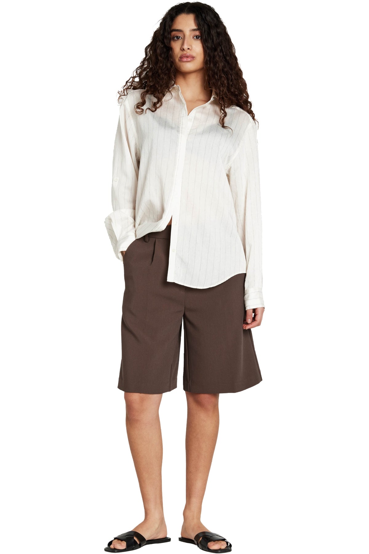 CindySusBBWinnis shorts CHESTNUT - BBW5064