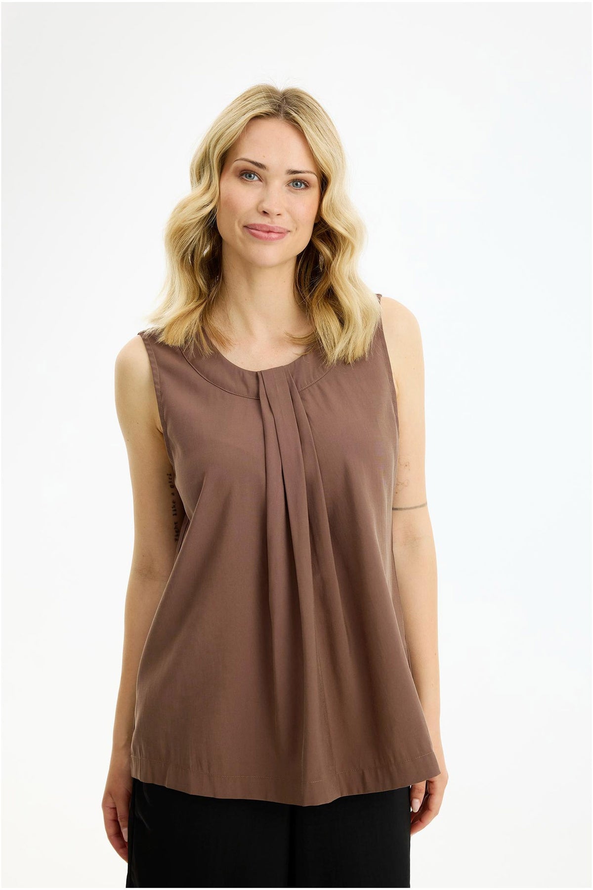 Rubi top Brown - 17073