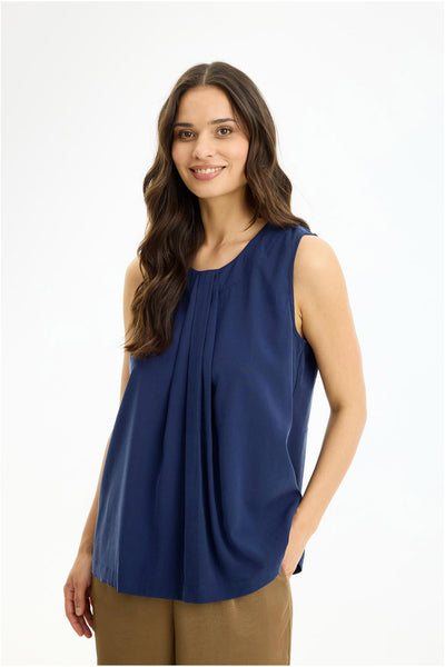 Rubi top Navy - 17073 Thumbnail