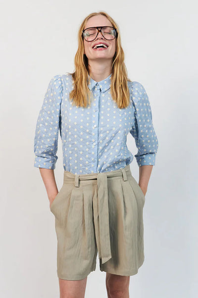 Ruthll Shorts Beige - 26245-2010 Thumbnail