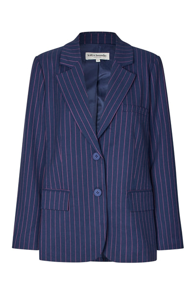 RyanLL Blazer LS 27 Dark Navy - 25539-6008 Thumbnail