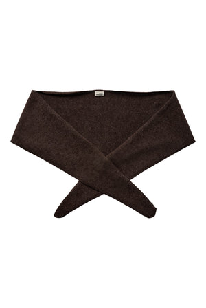NOELLESW WOOL SCARF 7129 Brown Fudge - S263910