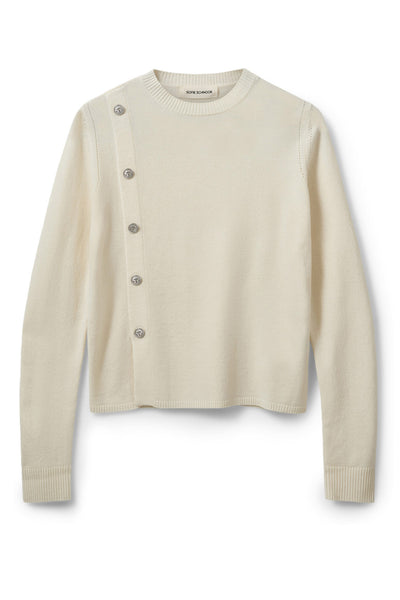 SAISW KNIT 0101 Off white - S254225 Thumbnail