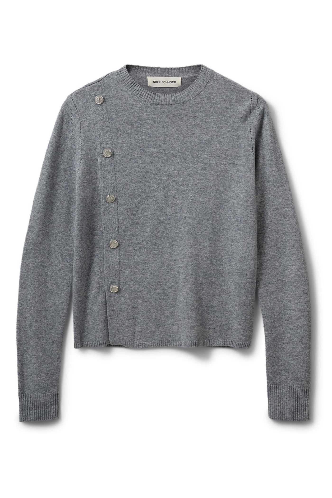 SAISW KNIT 8000 Grey Melange - S254225