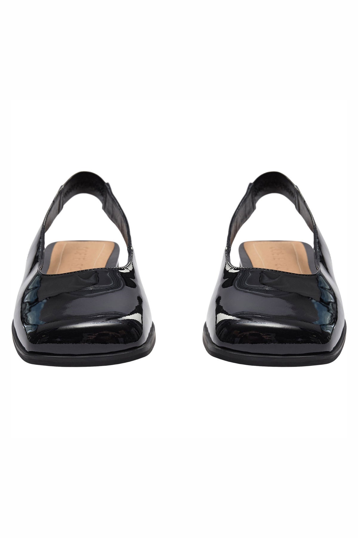 SANDYSW PATENT FLAT SHOE 1000 Black - S261738
