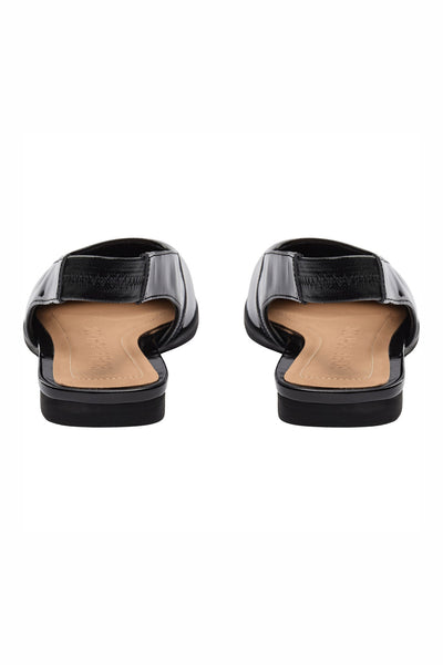 SANDYSW PATENT FLAT SHOE 1000 Black - S261738 Thumbnail