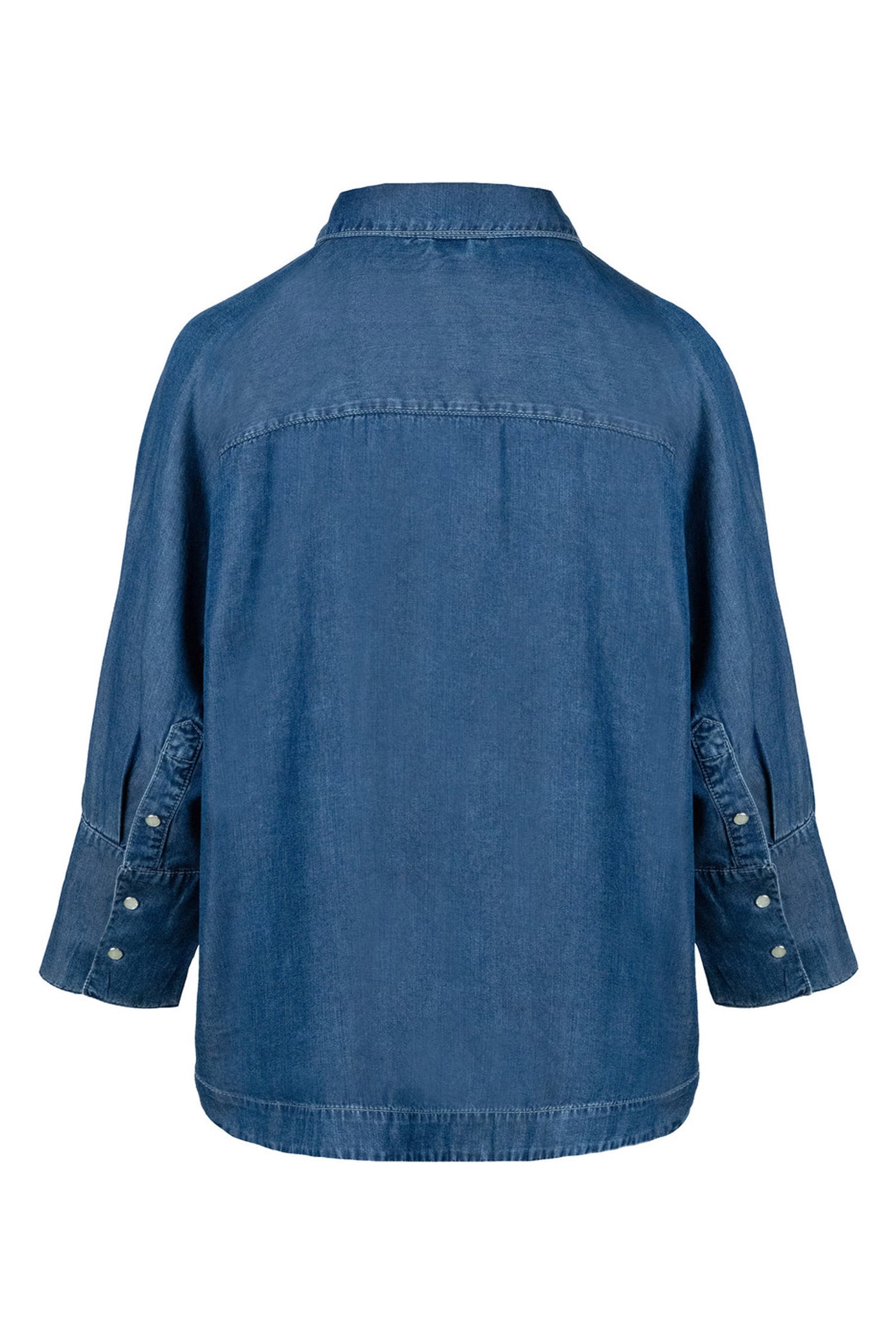 SANNA Blouse 9502 Medium Wash Blue Denim - 2610190673