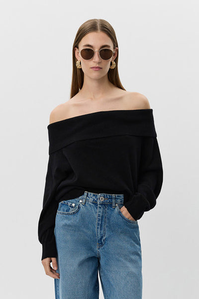 SAWASW SWEATER 1000 Black - S254355 Thumbnail