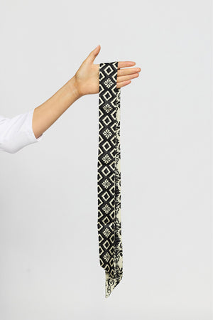 SCARF BLACK/CLOUD - 10214411488