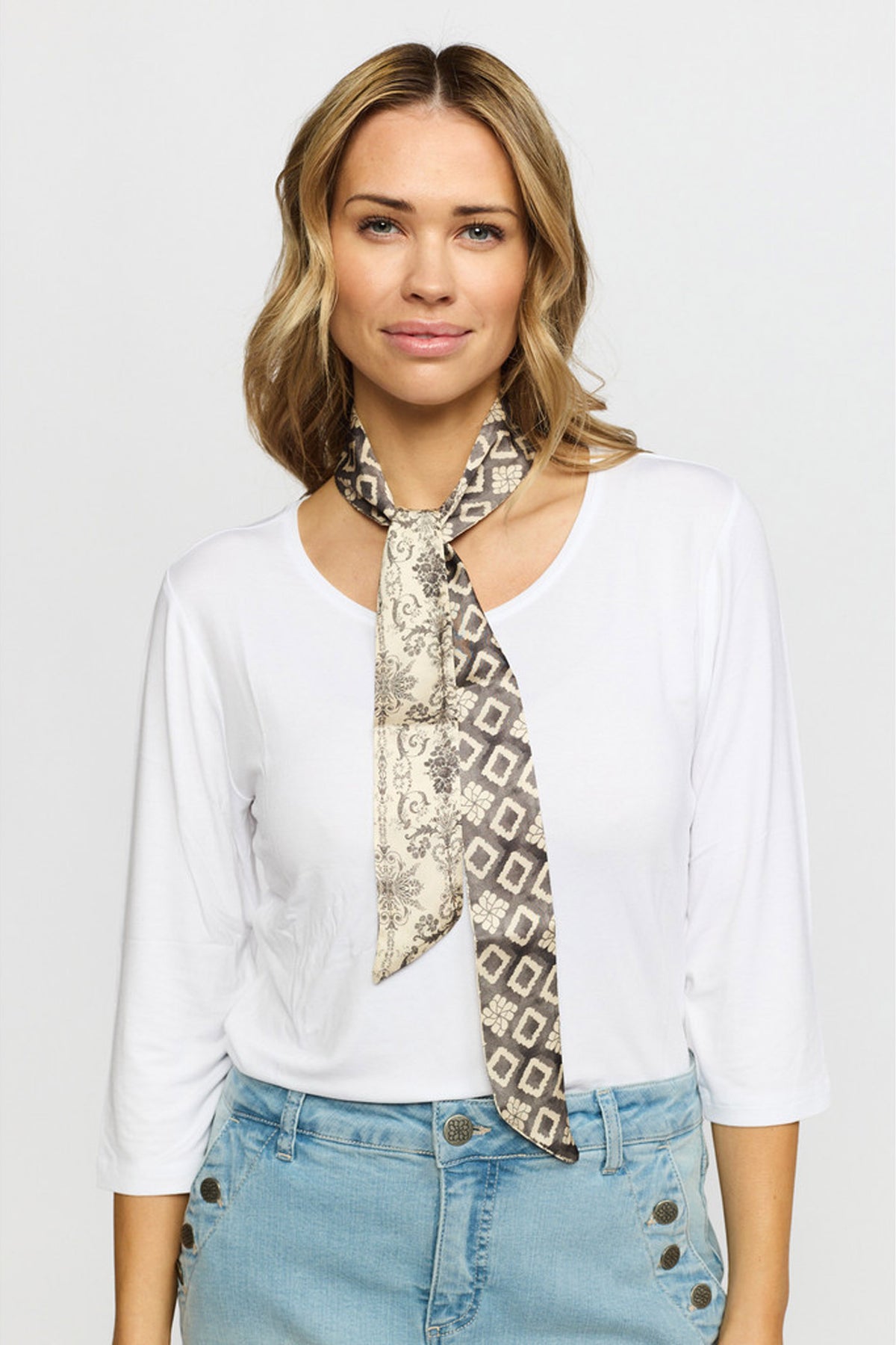 SCARF DRIFTWOOD/TURTLEDOVE - 10214411488