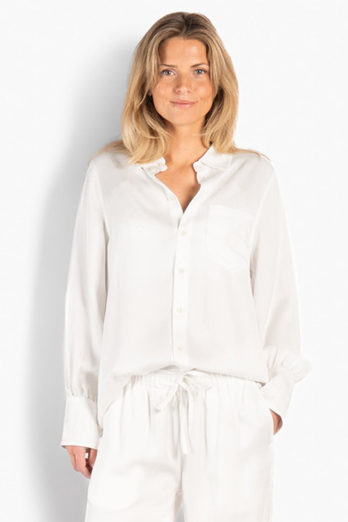 SCARLETT Shirt 0003 White Alyssum - 2610190681