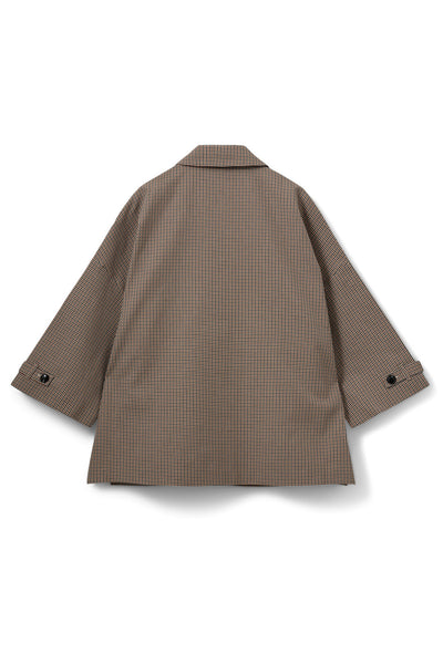 SELINASW OVERSIZE CHECK JACKET 9064 Check - S261365 Thumbnail
