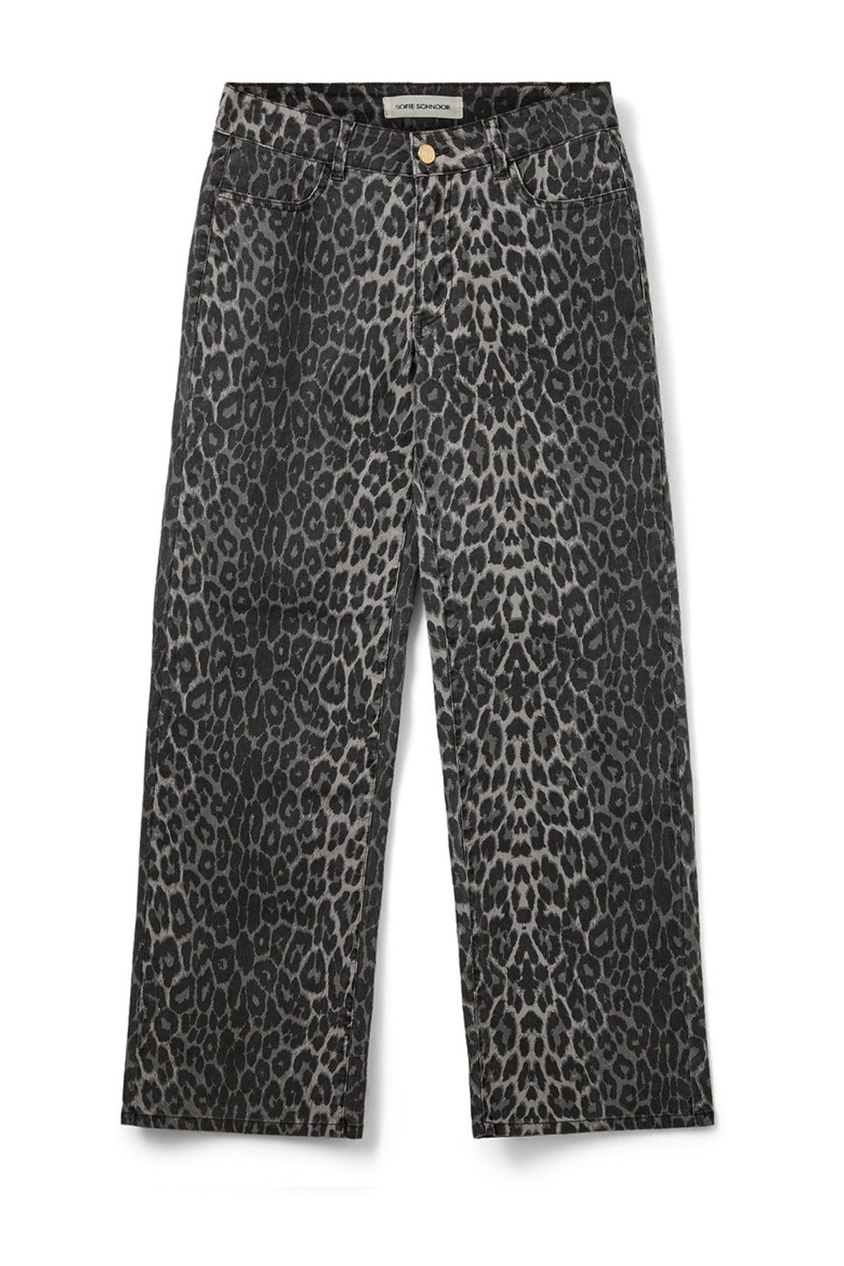 SIENNASW LEOPARD TROUSERS 9085 Grey leopard - SNOS606