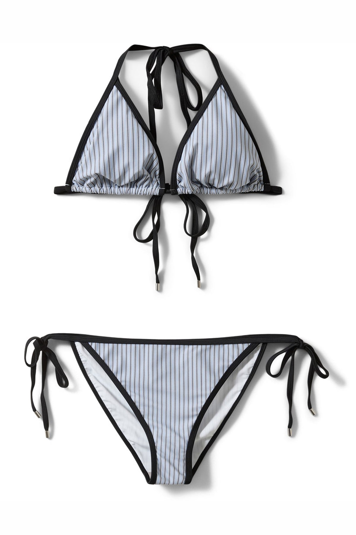 SIKKYSW TRIANGLE BIKINI 5094 Light Blue striped - S261545