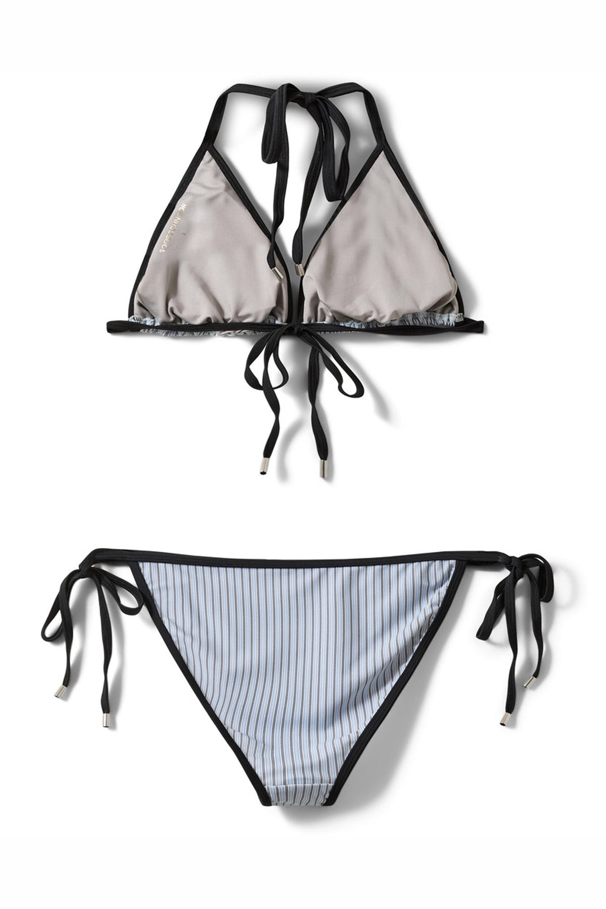 SIKKYSW TRIANGLE BIKINI 5094 Light Blue striped - S261545