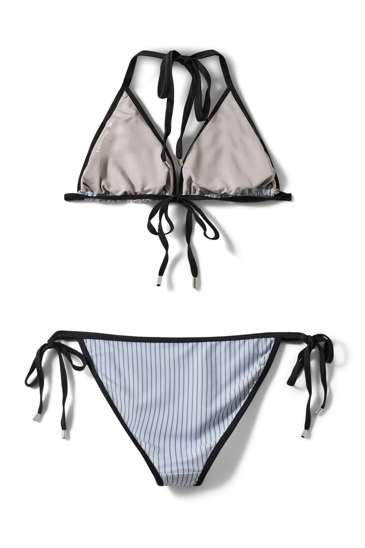 SIKKYSW TRIANGLE BIKINI 5094 Light Blue striped - S261545