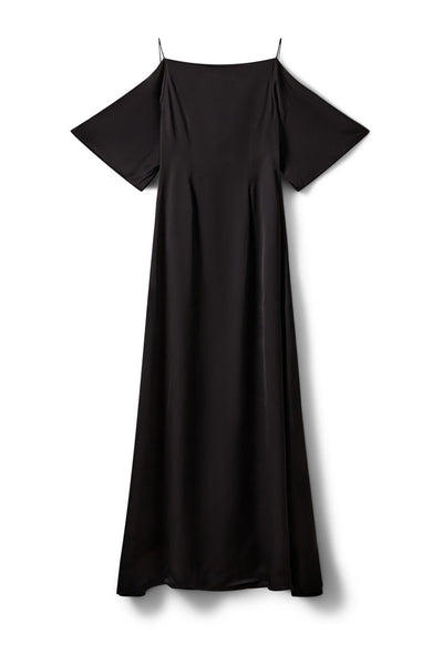 SIMJASW MAXI SLIP DRESS 1000 Black - S262305 Thumbnail