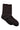 SOFSPO GLITTER SOCKS 7025 Dark brown - SPO9024