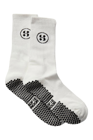 SOFSPO SOCKS WITH GRIP 0101 Off white - SPO9016