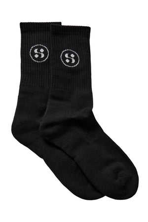 SOFXSPO SOCKS W/O GRIP 1000 Black - SPO9016X