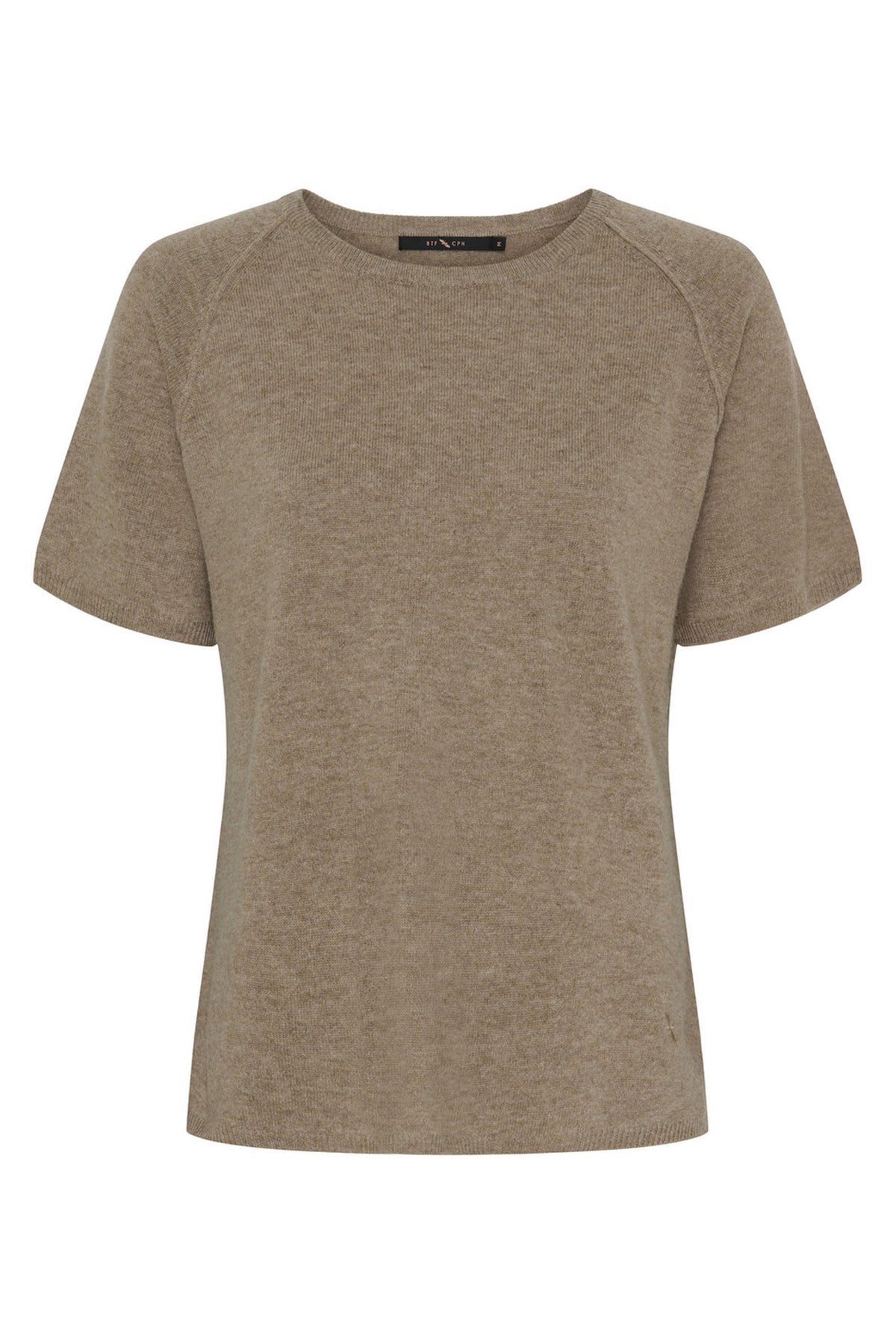 BTFSABRINA Cashmere Pullover Taupe Melange - 500081