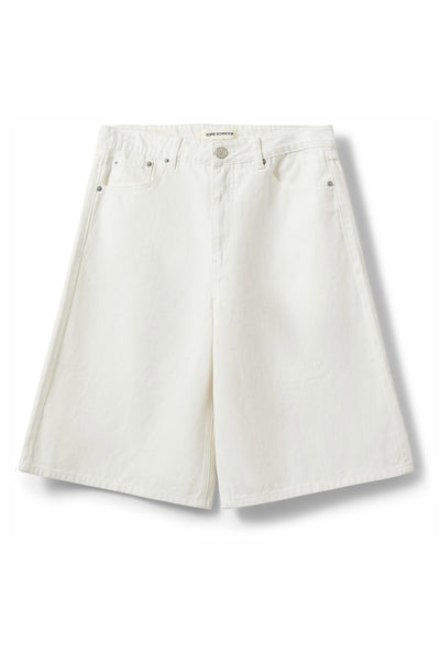 STOKESW OVERSIZED SHORTS 0108 Off White - SNOS727 Thumbnail