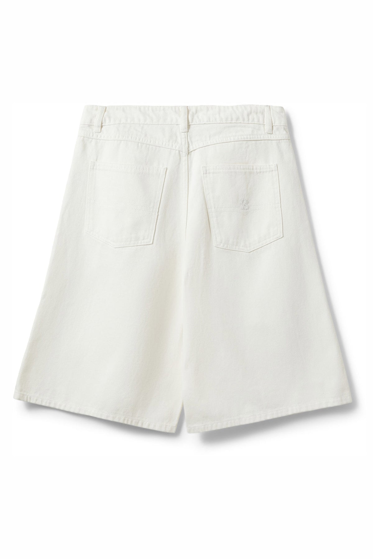 STOKESW OVERSIZED SHORTS 0108 Off White - SNOS727