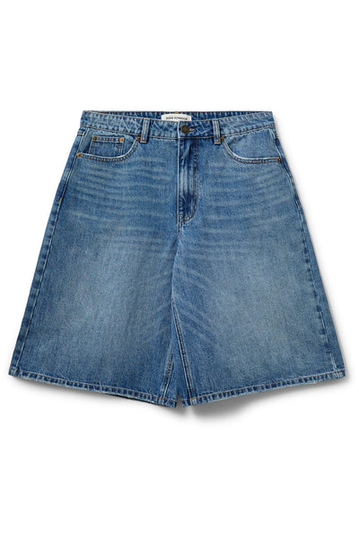 STOKESW OVERSIZED SHORTS 9106 Denim Blue - SNOS727 Thumbnail