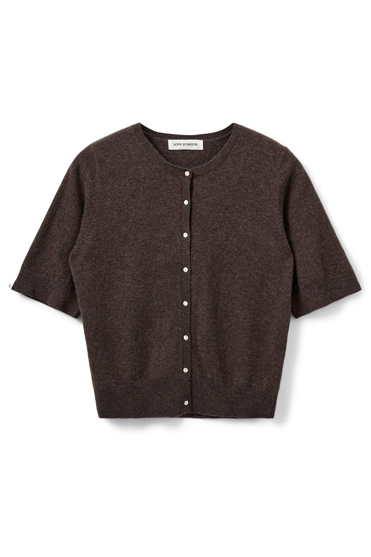 SUNASW CARDIGAN 7129 Brown Fudge - SNOS544