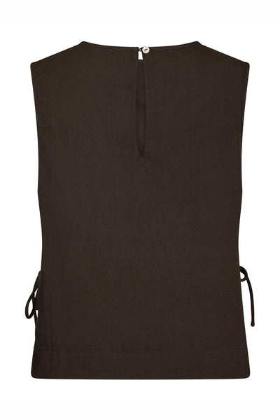 SVETLANA LINEN Dark brown Thumbnail