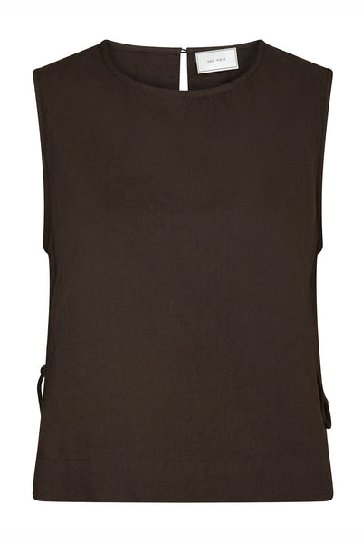 SVETLANA LINEN Dark brown Thumbnail