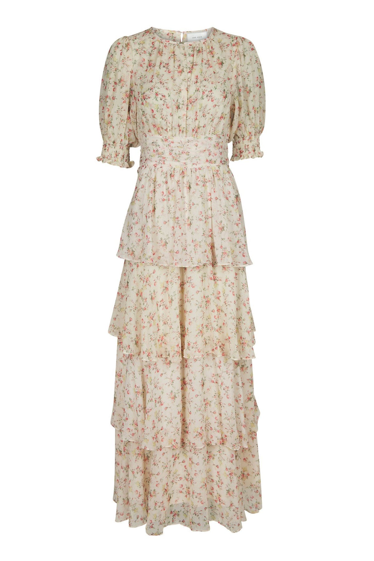 Sable Meadow Printed Dress Creme - 167707