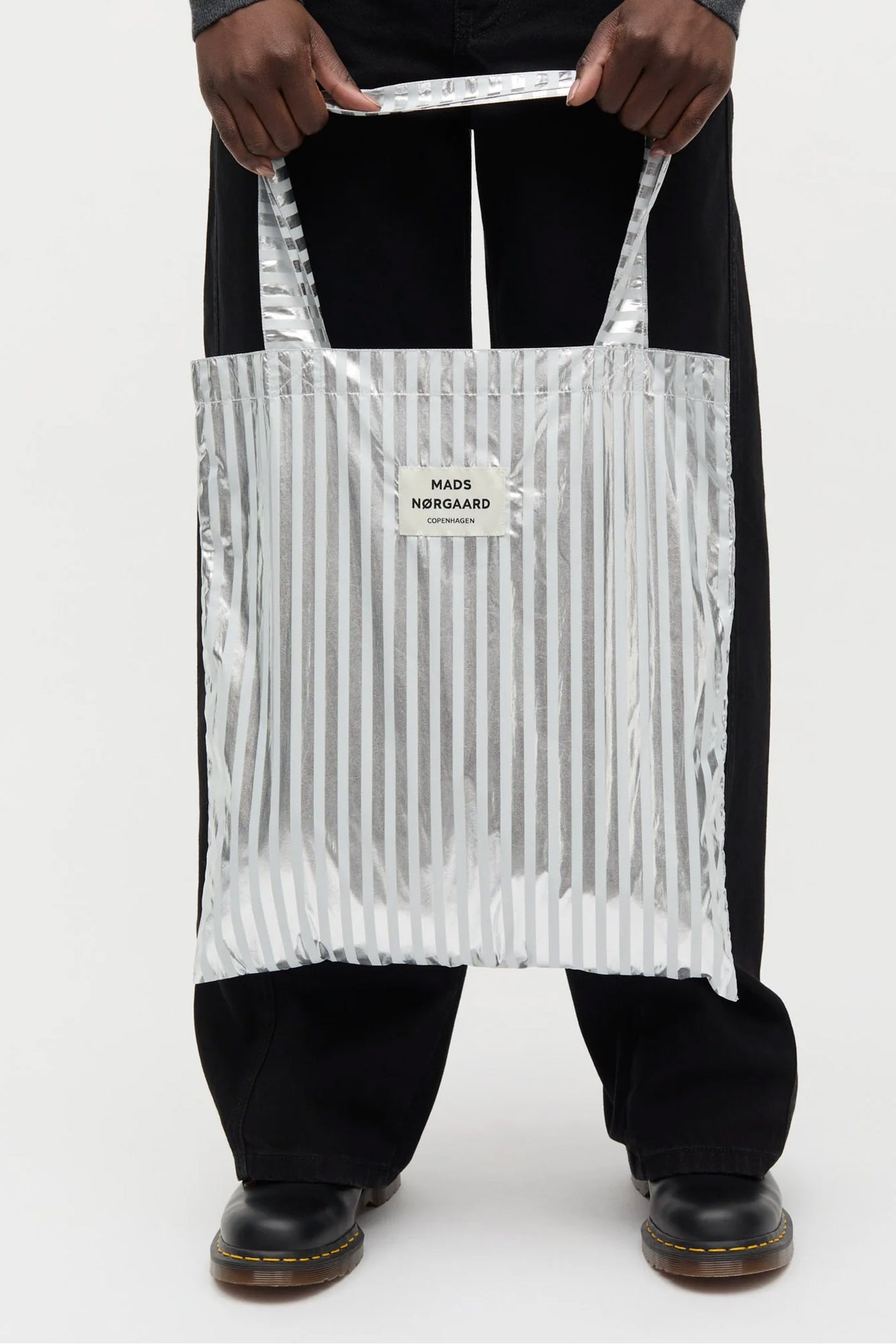 Sacky Metallic Atoma Bag Silver - 205015