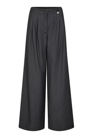 SagaCC Pleat LL Pant 139-Mid Grey - 31567