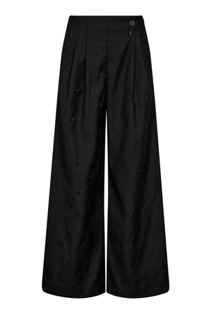 SagaCC Pleat Pant 96-Black - 31566